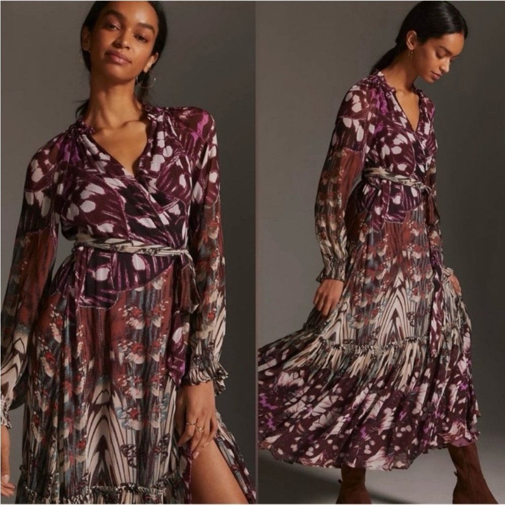 Anthropologie Wrap Dress